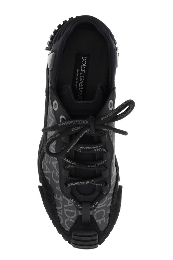 Dolce & gabbana ns1 coated jacquard sneakers