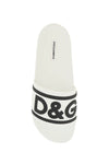 Dolce & gabbana logo rubber slides