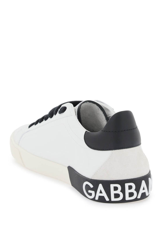 Dolce & gabbana nappa leather portofino sneakers