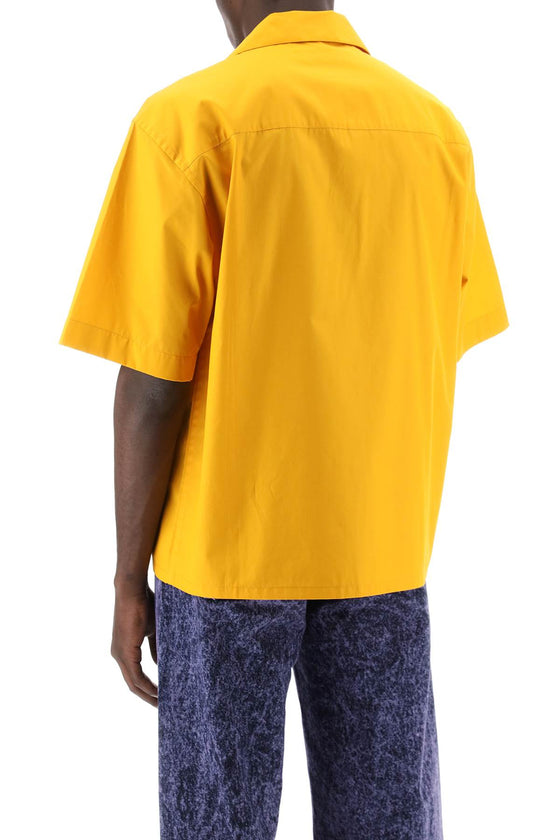 Marni organic cotton bowling-style shirt in