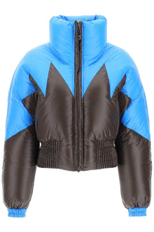  Khrisjoy 'puff peak' cropped puffer jacket