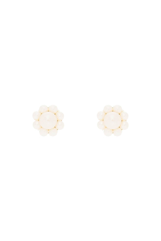 Simone rocha earrings with pearls