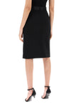 Dolce & gabbana "knee-length skirt with satin