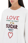 Dolce & gabbana lettering print oversized sweatshirt