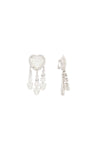 Alessandra rich heart earrings with pendants