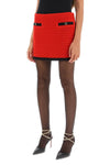 Alessandra rich boucle-tweed mini skirt
