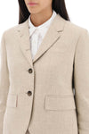 Thom browne short wool-flannel jacket