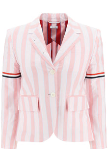  Thom browne striped blazed with tricolor details