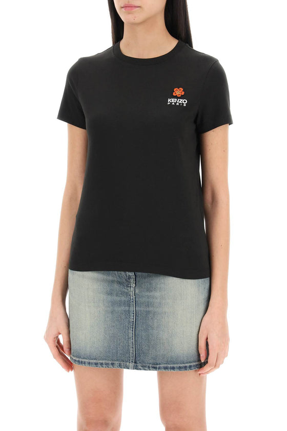 Kenzo crew-neck t-shirt with embroidery