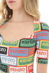 Kenzo 'kenzo labels' mini dress