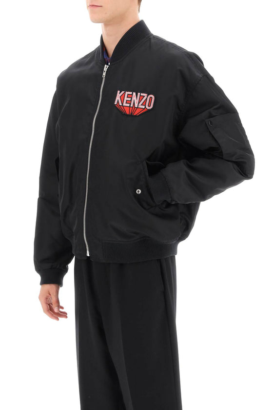 Kenzo kenzo 3d varsity bomber jacket