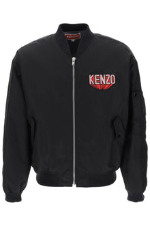  Kenzo kenzo 3d varsity bomber jacket