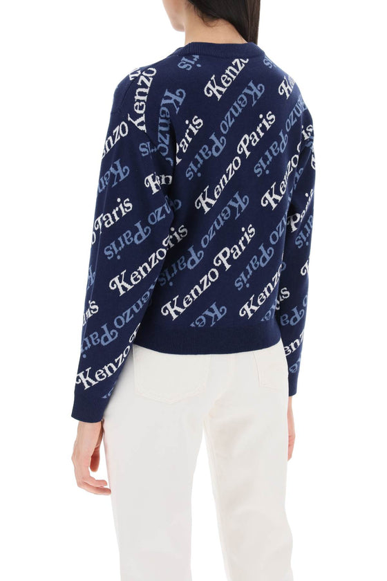 Kenzo sweater with logo pattern