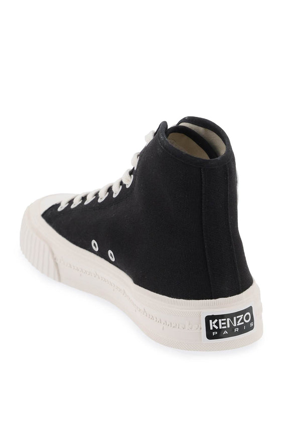 Kenzo canvas kenzo foxy high-top sneakers