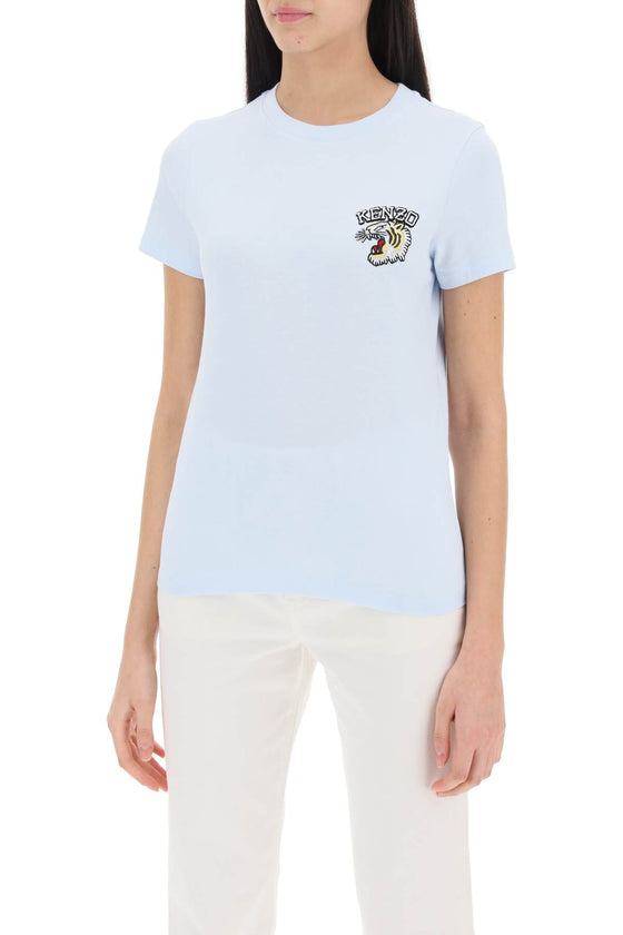 Kenzo crew-neck t-shirt with embroidery