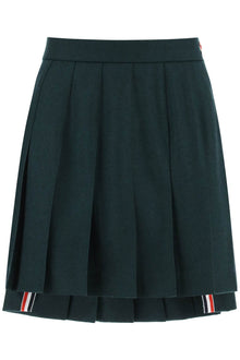  Thom browne flannel mini pleated skirt
