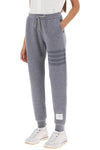Thom browne knitted joggers with 4-bar motif