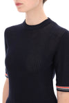 Thom browne pointelle-knit t-shirt