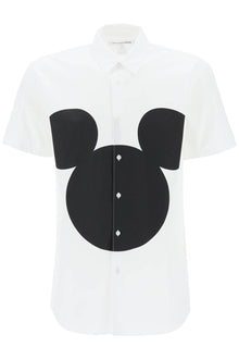  Comme des garcons shirt mickey mouse print shirt