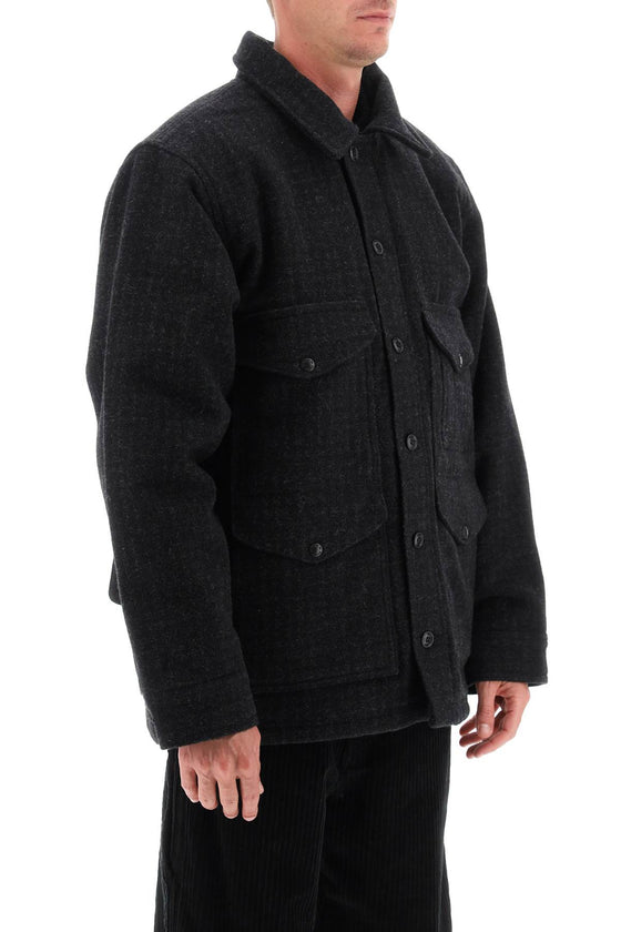 Filson padded mackinaw wool cruiser jacket