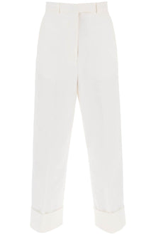  Thom browne cropped wide leg jeans