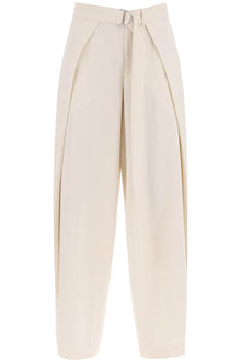  Ami paris wide fit pants with floating panels
