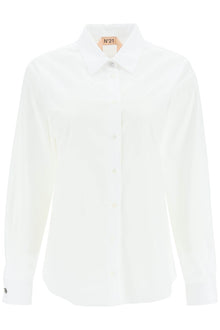  N.21 shirt with jewel buttons