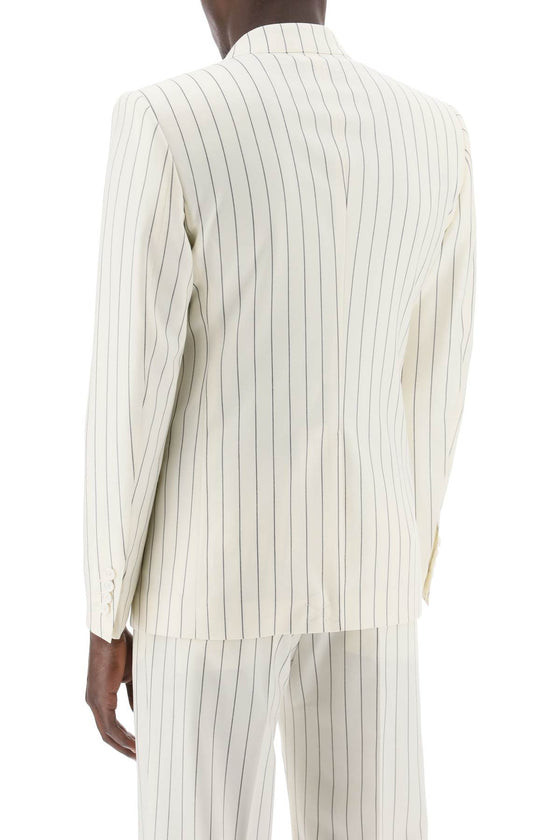 Dolce & gabbana double-breasted pinstripe
