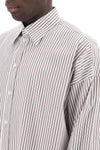 Dolce & gabbana "oversized striped poplin shirt