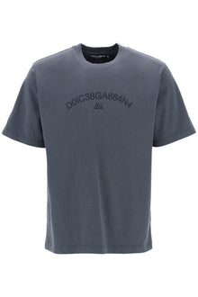  Dolce & gabbana cotton t-shirt with logo print