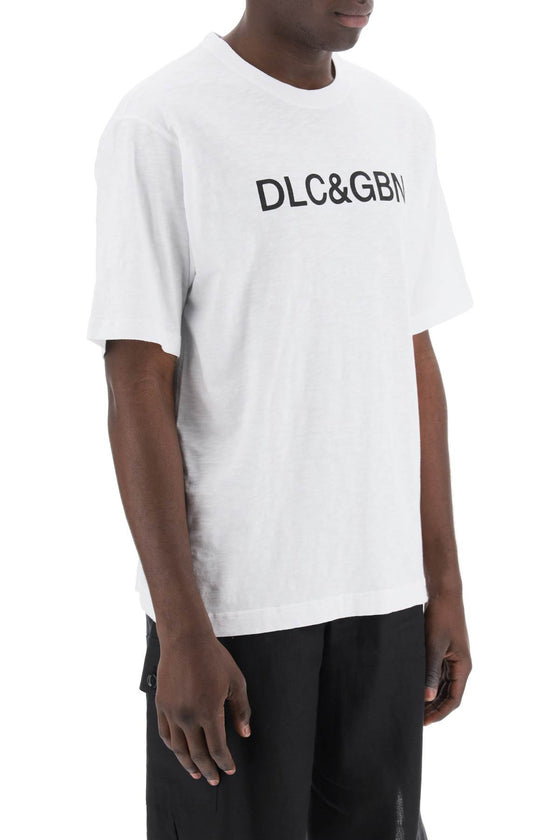 Dolce & gabbana crewneck t-shirt with logo