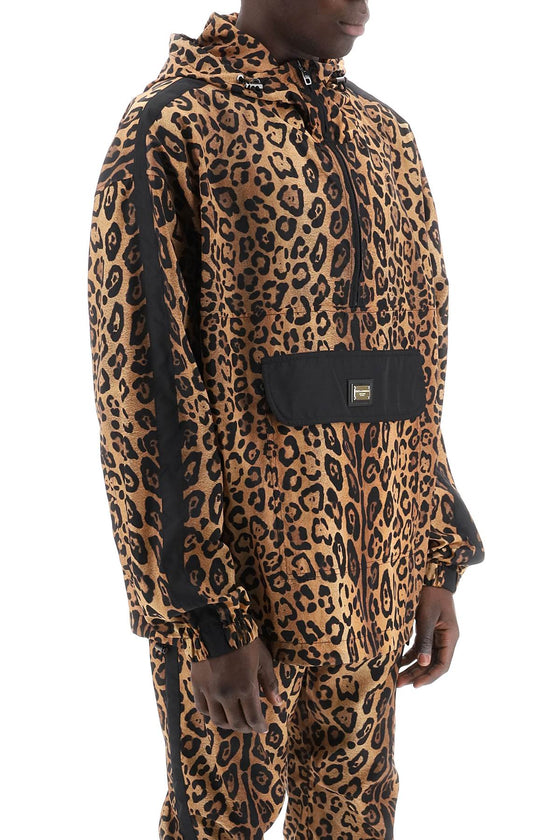Dolce & gabbana "leopard print nylon anor