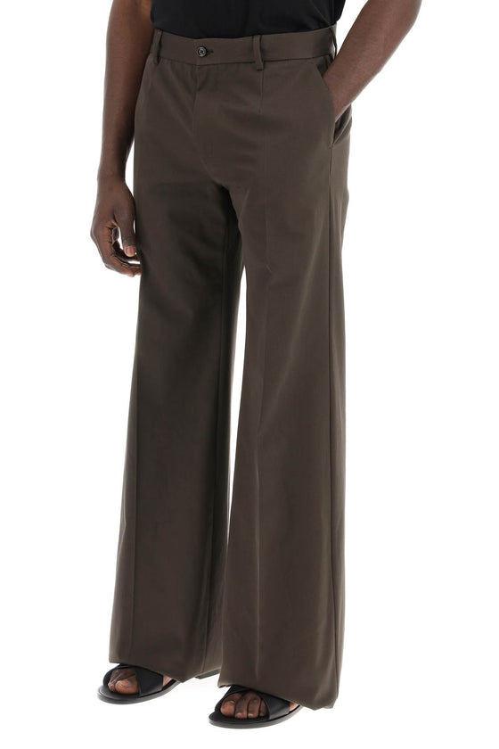 Dolce & gabbana tailored cotton trousers for men
