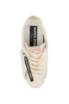 Golden goose super-star canvas and leather sneakers