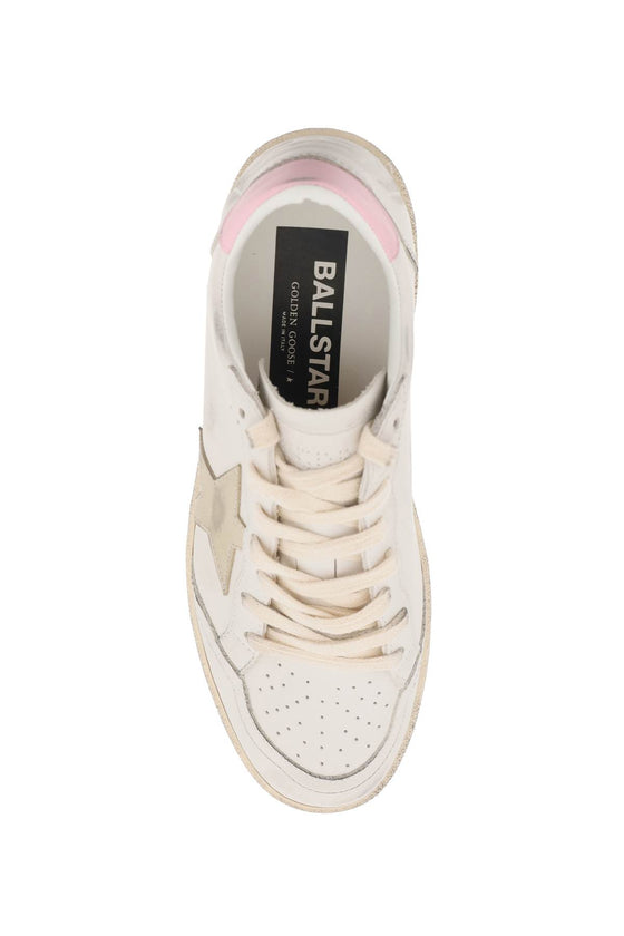 Golden goose leather ball star sneakers in