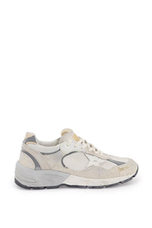  Golden goose dad-star sneakers in mesh and suede leather
