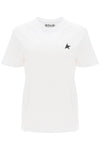 Golden goose regular t-shirt with star logo