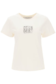  Golden goose 'doris' t-shirt with logo print