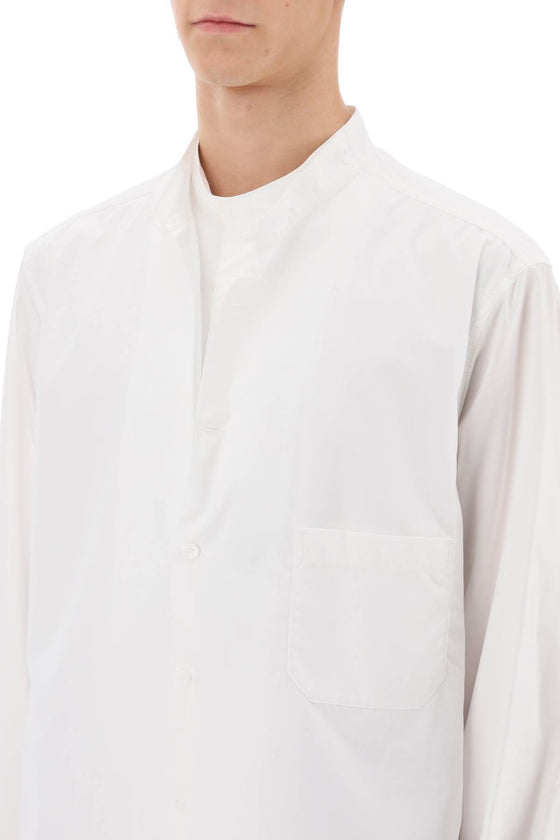 Yohji yamamoto layered longline shirt