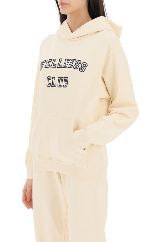 Sporty rich hoodie with lettering logo