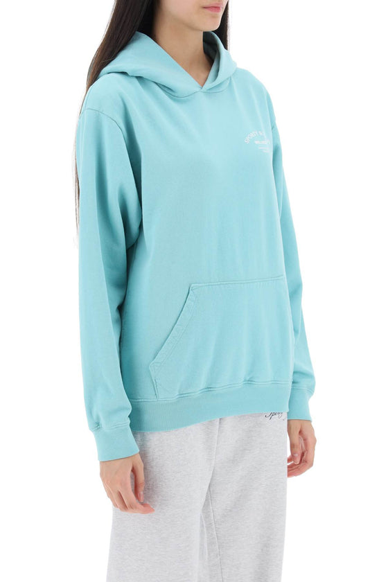 Sporty rich hoodie with lettering logo