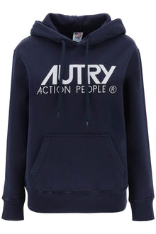  Autry 'icon' hoodie with logo embroidery