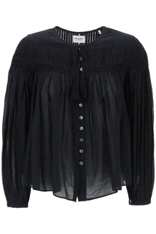  Isabel marant etoile "cotton abadi blouse for