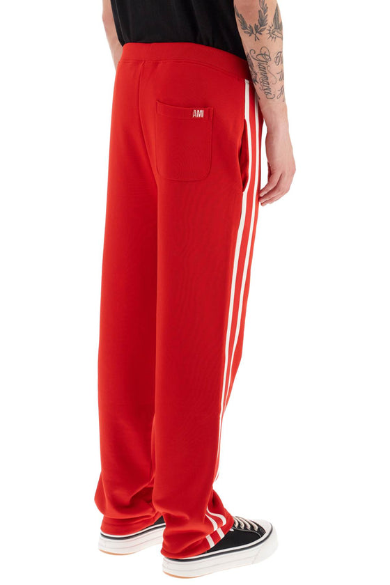 Ami paris track pants with side bands