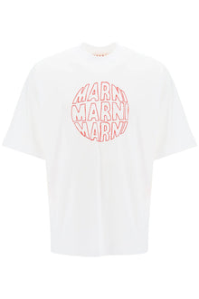  Marni outline print t-shirt