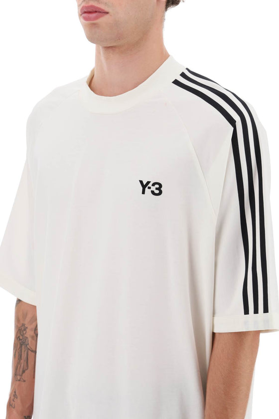 Y-3 3-stripes crew-neck t-shirt