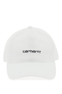 Carhartt wip canvas script baseball cap
