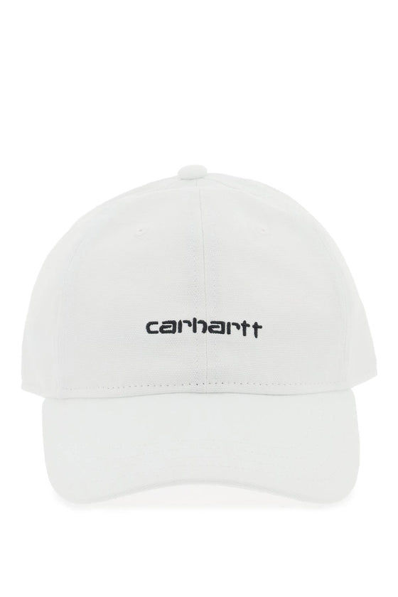 Carhartt wip canvas script baseball cap