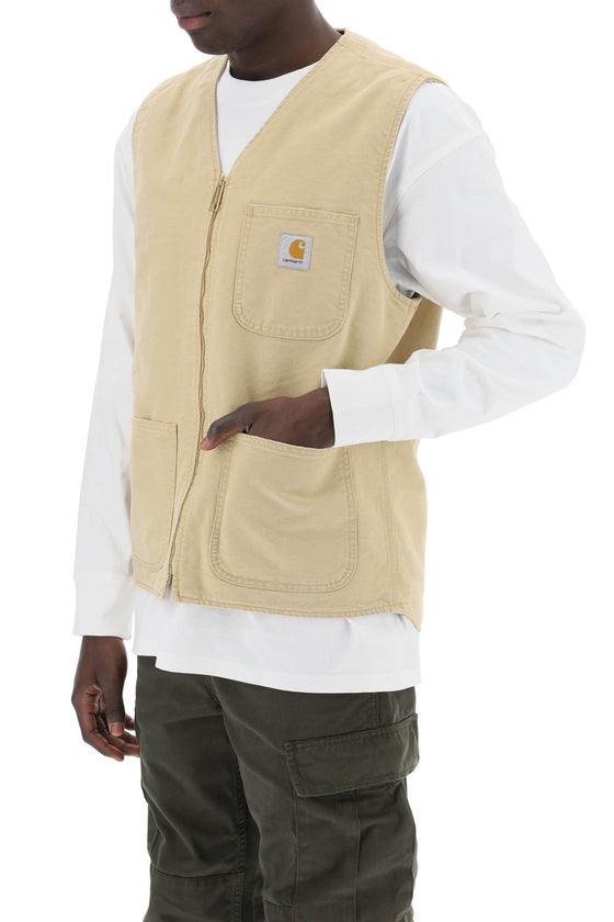 Carhartt wip arbor cotton canvas vest