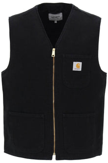  Carhartt wip arbor cotton canvas vest